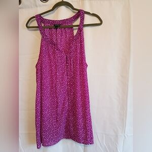 Torrid Purple Polka Dot Women's Top Size 2x.